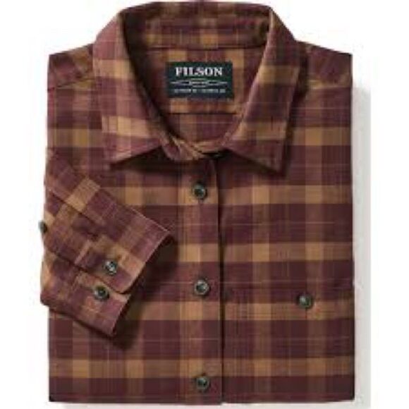 Filson | Alaskan Guide Cotton Button Down Flannel Shirt - Women's | XL